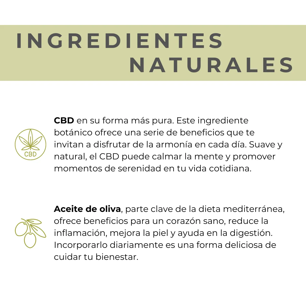 Bote de aceite CBD 20% con melatonina