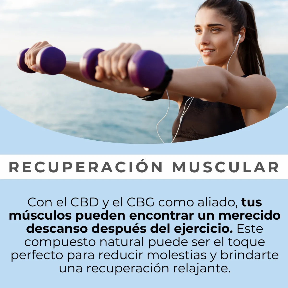 Bote de aceite CBD 30% especial para recuperación muscular