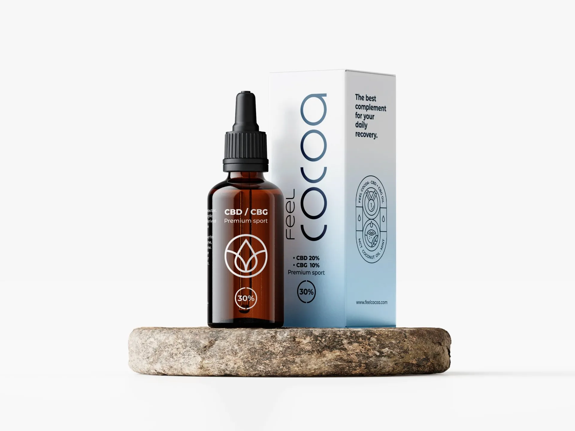 Bote de aceite CBD 30% especial para recuperación muscular